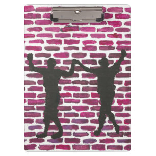 Porte-bloc Hollyhock Black Magic par Yeshaya Dank Mur en bois
