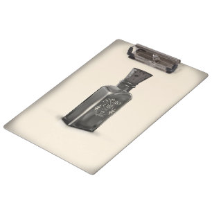 Porte-bloc Huile de serpent "Cure All Ailments" Bouteille pos