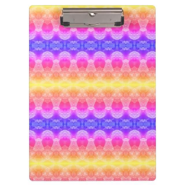 Porte-bloc Hy Blue Ikat (Devant)