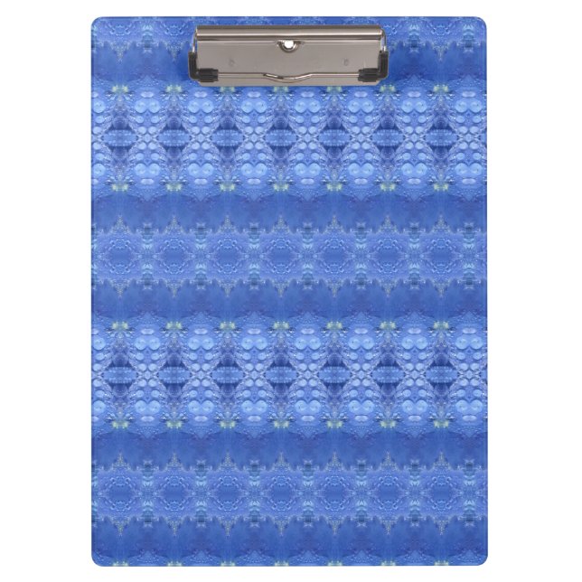 Porte-bloc Hy Blue Ikat 4 (Devant)