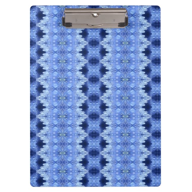 Porte-bloc Hy Blue Ikat 8 (Devant)