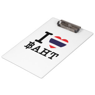 Porte-bloc I Heart (Amour) Baht