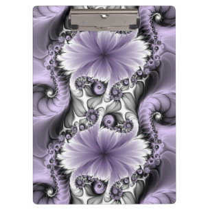 Porte-bloc Illusion de lilas Art floral abstrait fractal Fant