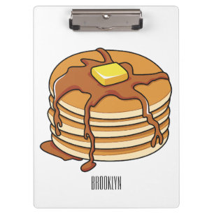 Porte-bloc Illustration de dessin animé de Pancake
