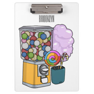 Porte-bloc Illustration de dessin de bonbon