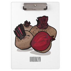 Porte-bloc Illustration de dessin sur la betterave