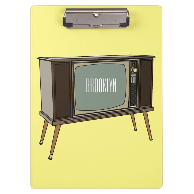 Porte-bloc Illustration de dessin télévisé (Devant)