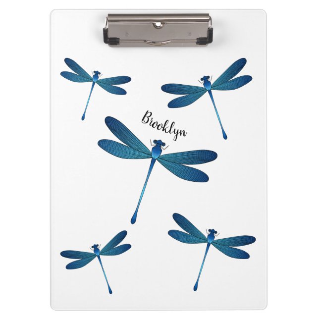 Porte-bloc Illustration de dragonfly (Devant)