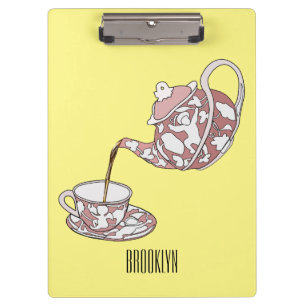 Porte-bloc Illustration de la série Teacup