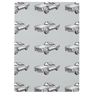Porte-bloc Illustration de la voiture décapotable Mercedes Be