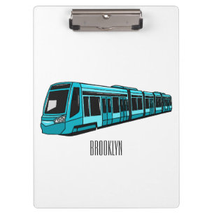 Porte-bloc Illustration de locomotive électrique