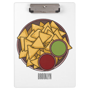 Porte-bloc Illustration de Nachos
