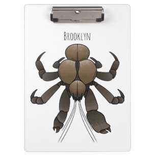 Porte-bloc Illustration du crabe de coco