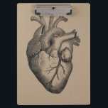 Porte-bloc Illustration vintage de coeur<br><div class="desc">Une version modifiée d'une illustration vintage de coeur</div>