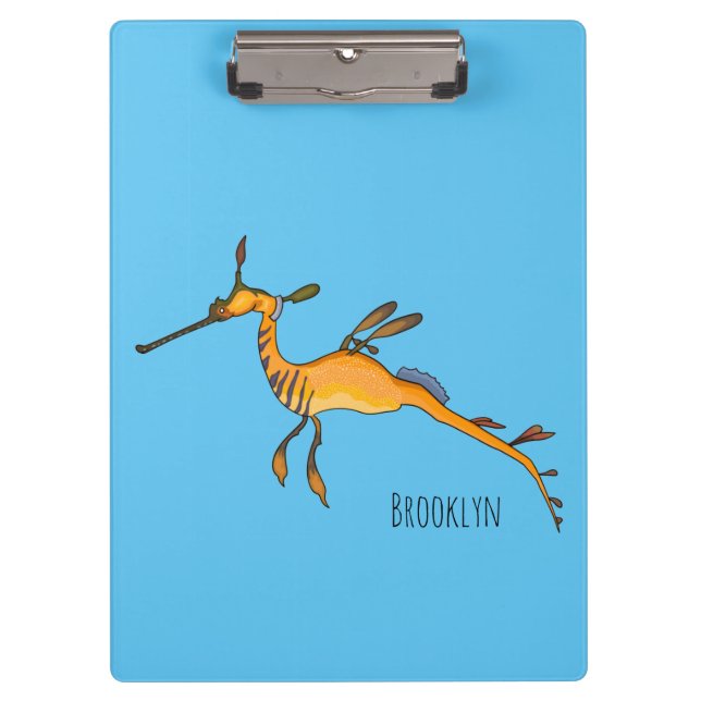 Porte-bloc Illustration Weedy seadragon (Devant)