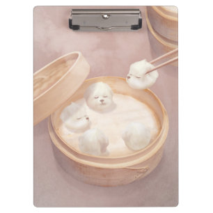 Porte-bloc Illustration Xiao Long Bao Cute