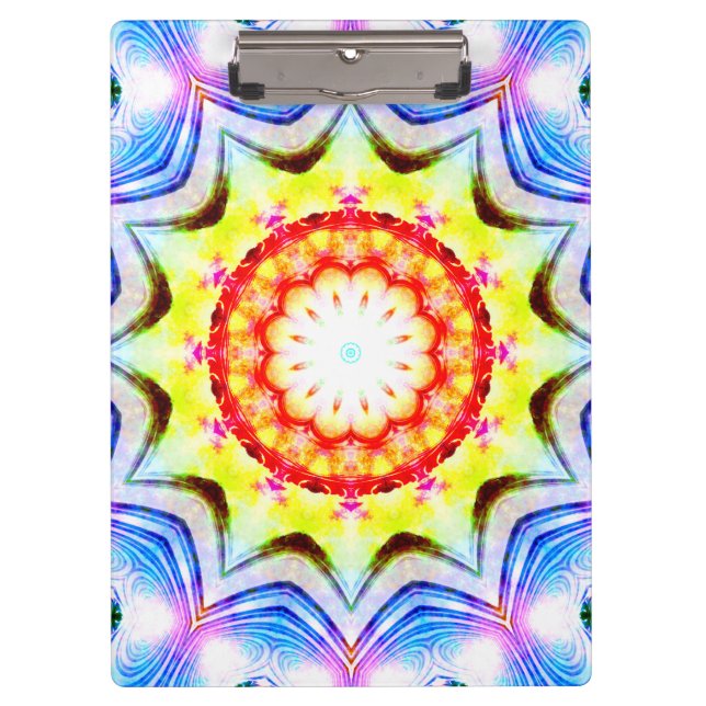 Porte-bloc Imaginaire Prêtre Mage Magique Vibrant Mandela (Devant)