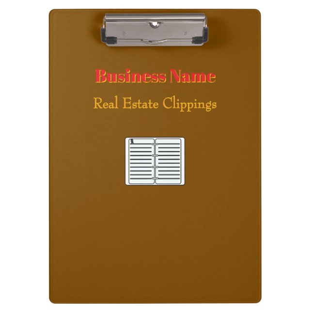 Porte-bloc Immobilier Brown (Devant)