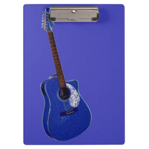 Porte-bloc Impression d'art guitare