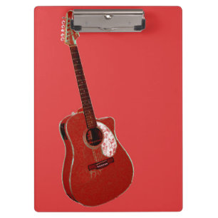 Porte-bloc Impression d'art guitare