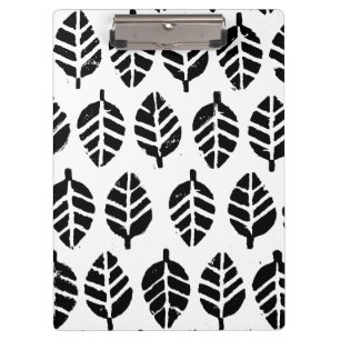 Porte-bloc Impression de pommes de terre Motifs feuilles