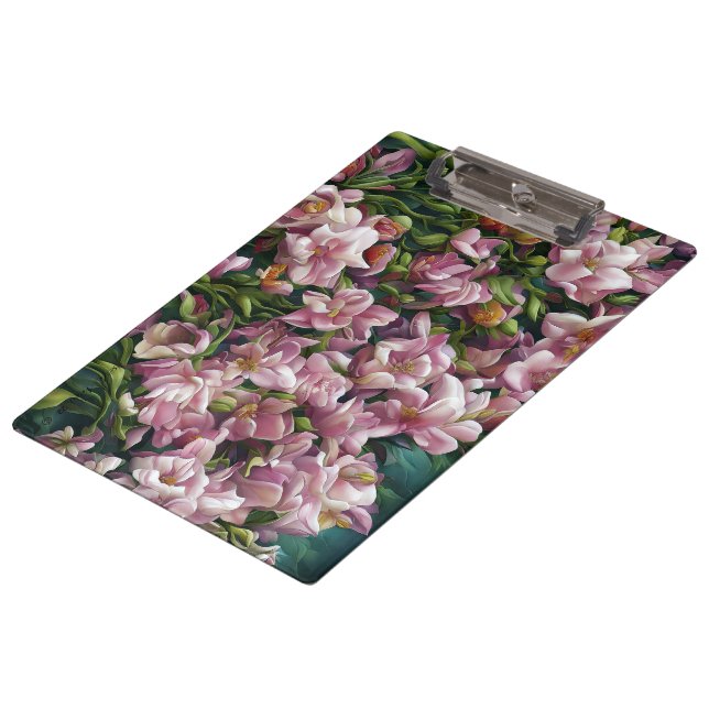 Porte-bloc Impressions fleurs sauvages (Incliné)