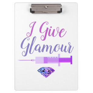 Porte-bloc Infirmière glamour tirée