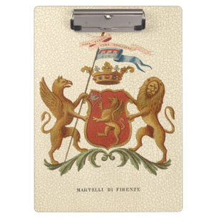 Porte-bloc Insigne héraldique majestueux avec le griffon et