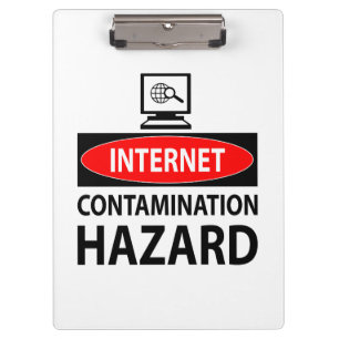 Porte-bloc Internet - risque de contamination
