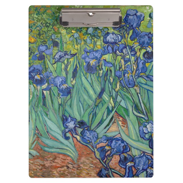 Porte-bloc Irises par Van Gogh (Devant)