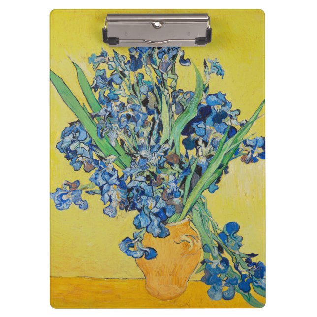 Porte-bloc Irises Vincent van Gogh (Devant)