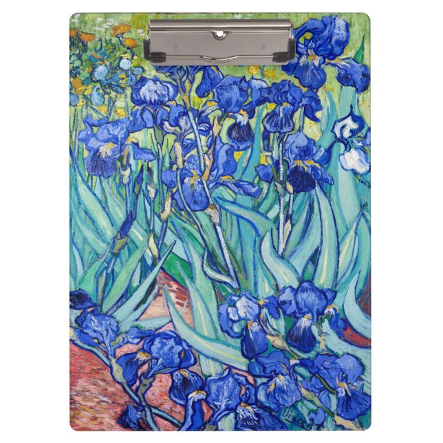 Porte-bloc Irises Vincent van Gogh (Devant)