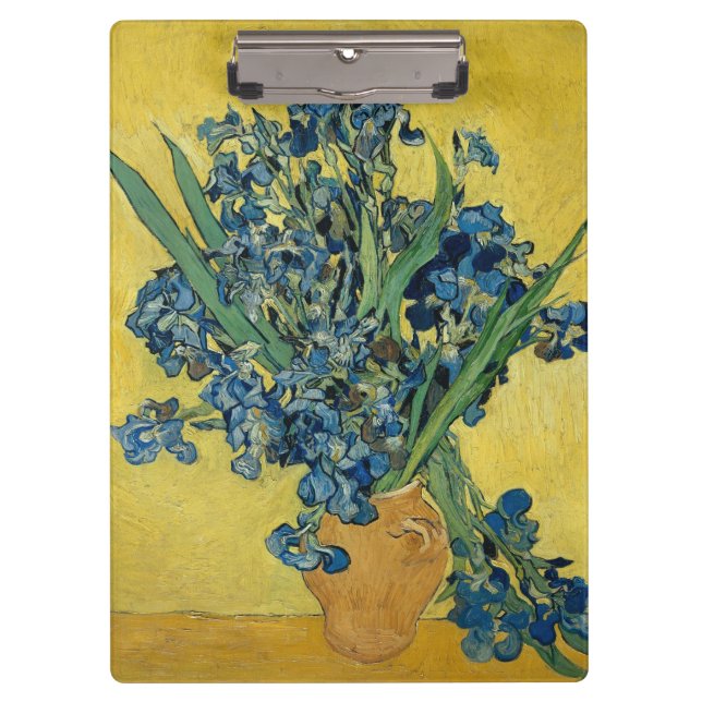 Porte-bloc Irises - Vincent van Gogh Fine Art (Devant)