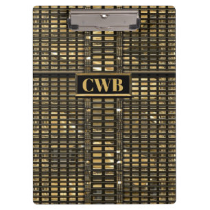 Porte-bloc IV Beau Monogramme Sophistiqué