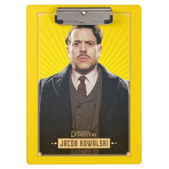 Porte-bloc Jacob Kowalski Character Graphic (Devant)