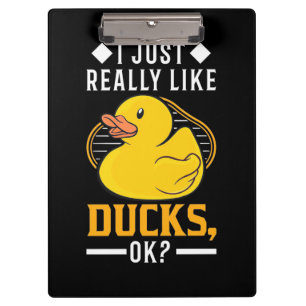 Porte-bloc J'Aime Vraiment Les Canards