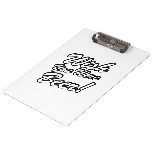 Porte-bloc J'Aimerais Que Tu Sois Bière ! (Incliné)