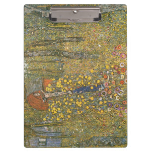 Porte-bloc Jardin agricole avec Crucifix (par Gustav Klimt)