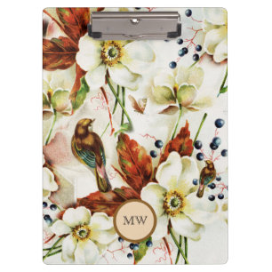 Porte-bloc Jardin de pays de fleur de ressort d'oiseau