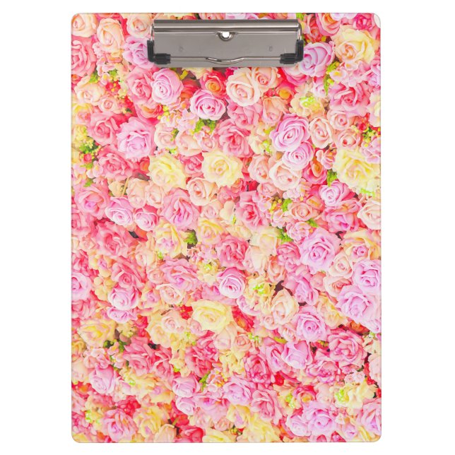 Porte-bloc Jardin de roses (Devant)
