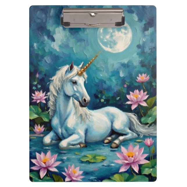 Porte-bloc Jardin mystique de la licorne (Devant)