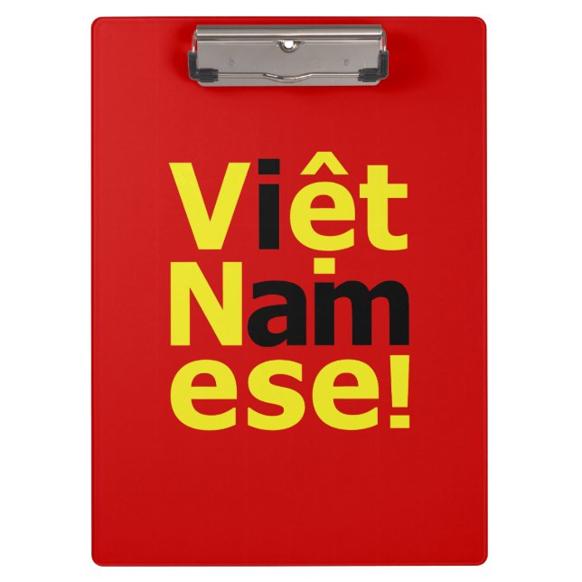 Porte-bloc je suis Viêt Namese ! (Devant)