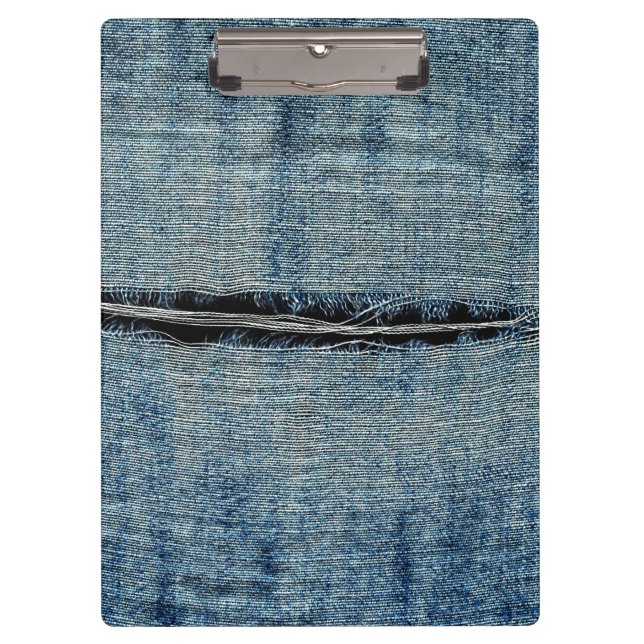 Porte-bloc Jeans arrachés (Devant)