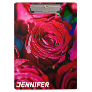 Porte-bloc Joli Ensemble De Roses Rouges