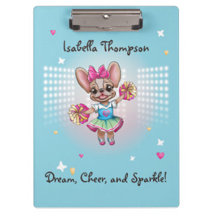 Porte-bloc Joli Français coloré Pawsitive School Spirit