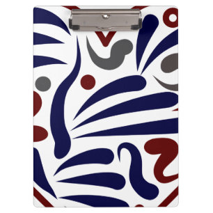 Porte-bloc Joli motif abstrait