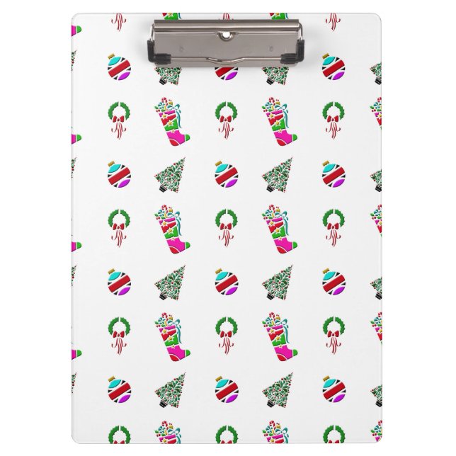 Porte-bloc Joli petit motif de Noël (Devant)