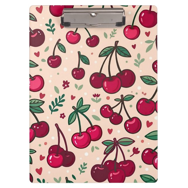Porte-bloc Jolie Cerise  (Devant)
