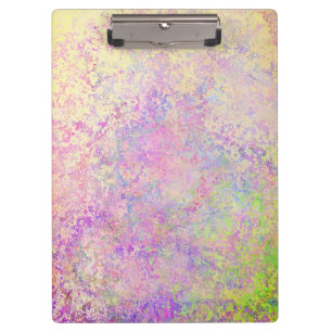 Porte-bloc Jolie texture or rose et or et violet