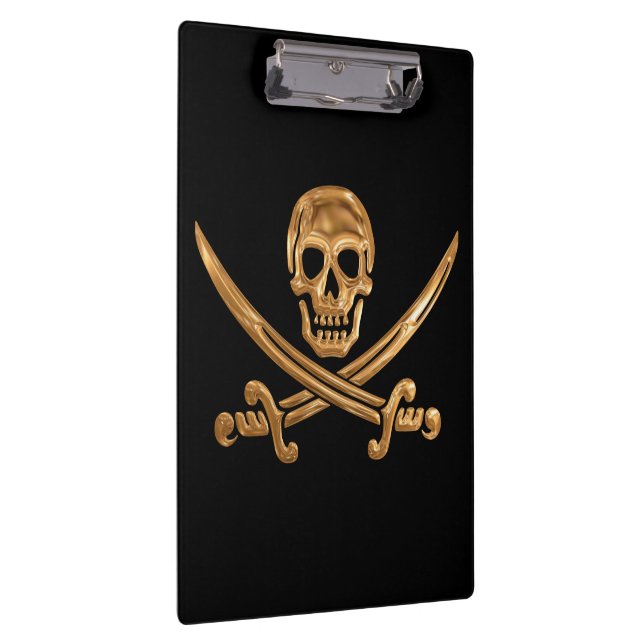 Porte-bloc Jolly roger d'or (Swatch)